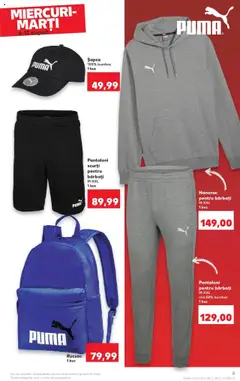 Catalog Kaufland - Baia Mare – valabil de la 06.08.2025 | Pagină: 5 | Produse: Șapcă, Pantaloni scurți, Keşe, Rucsac