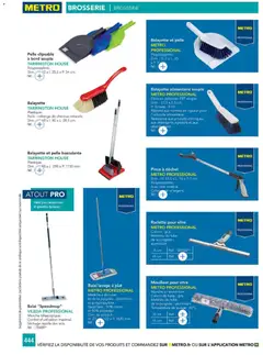 METRO - Prévisualisation de METRO - CHR Équipement valide à partir de 01.01.2025 | Page: 444 | Produits: Base, Raclette, Balai, Vileda