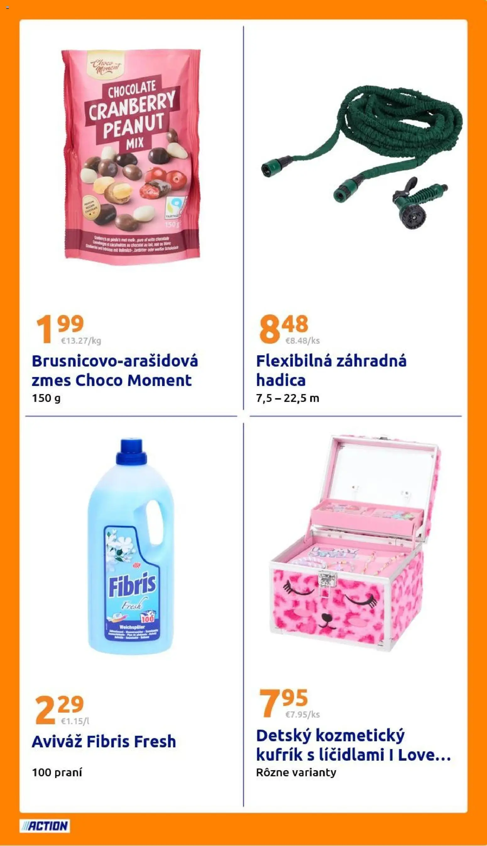 Nové Action akcie – leták je platný od 01.04.2026 | Strana: 25 | Produkty: Aviváž