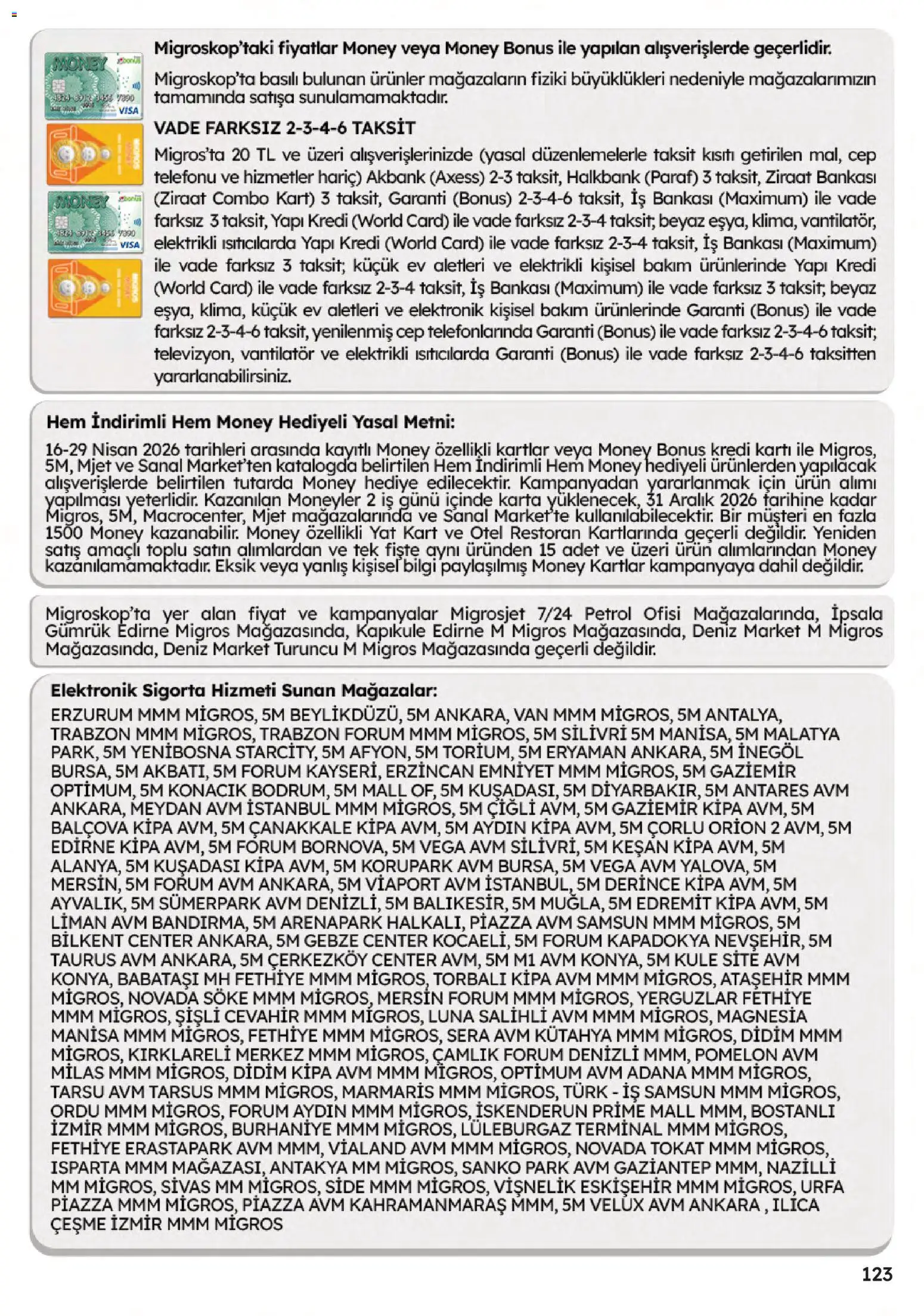 Migros Katalog - 5M Migroskop Dijital - 16.04.2026 tarihinden itibaren geçerlidir | Sayfa: 123 | Ürünler: Vantilatör