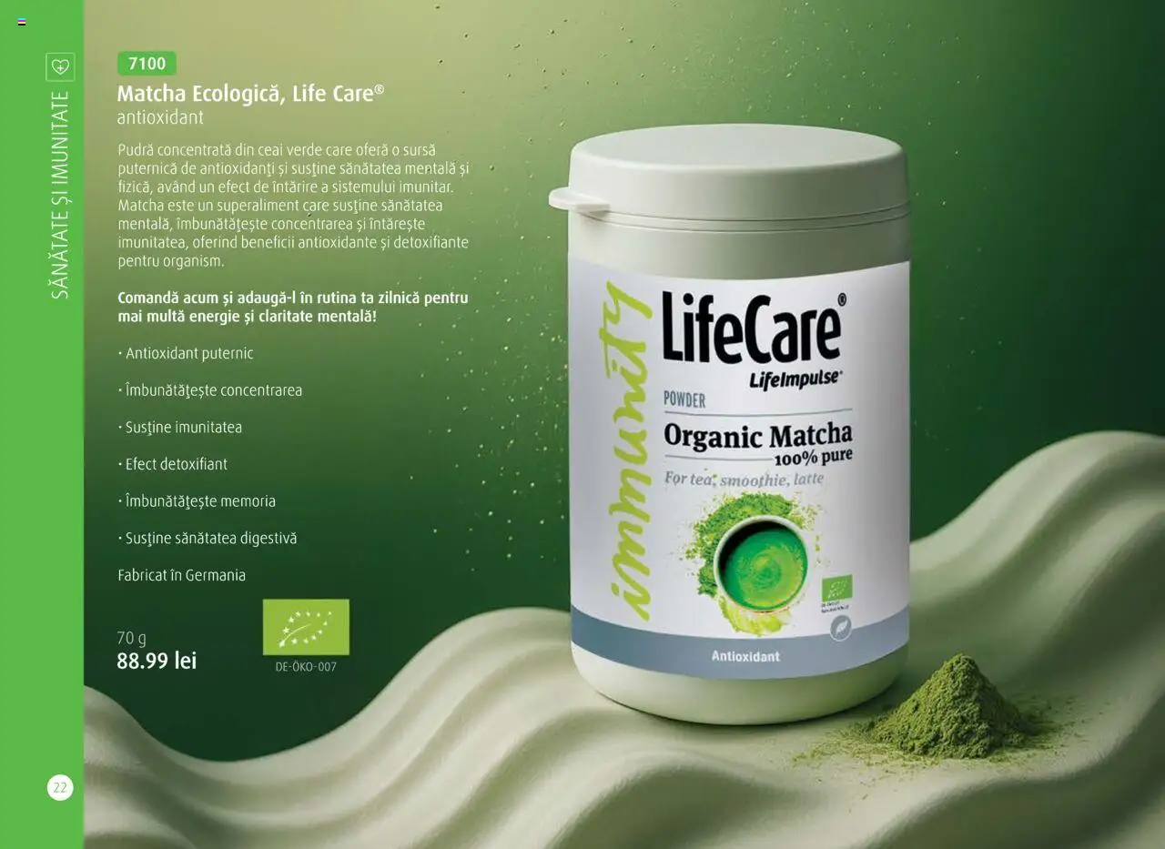 Noul catalog Life Care – valabil de la 01.10.2025 | Pagină: 24 | Produse: Pudră, Ceai