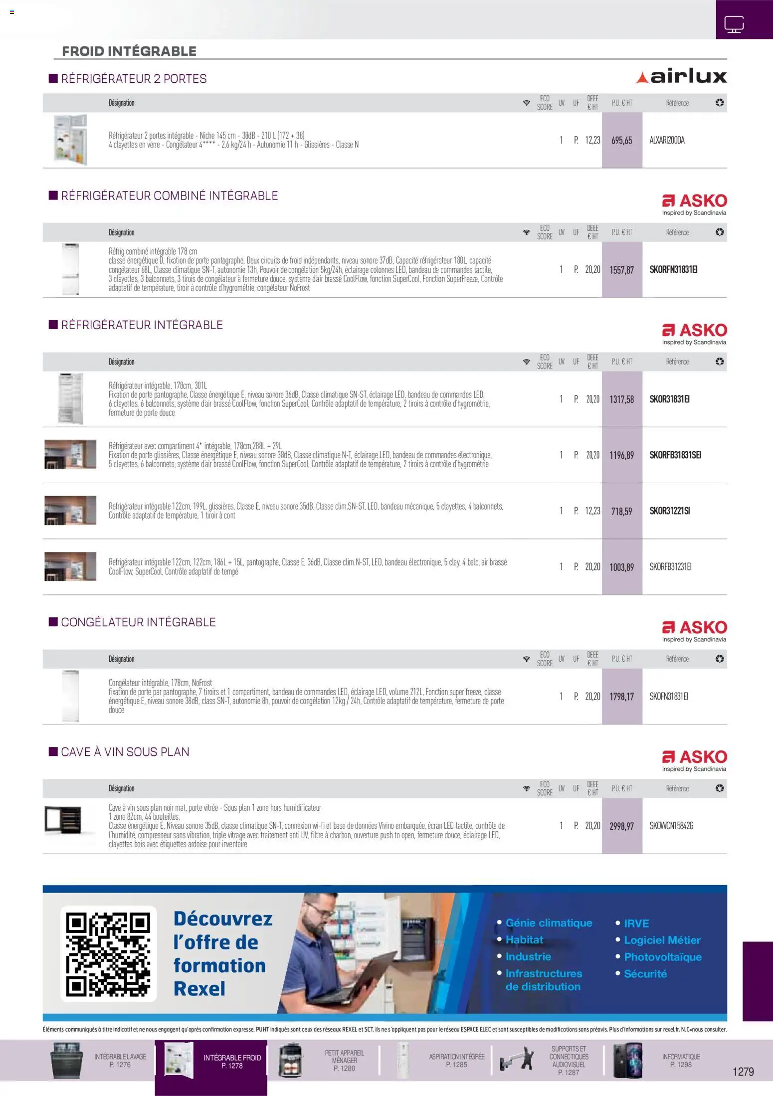 {H1} | Page: 38 | Produits: Base, Réfrigérateur, Compresseur, Porte