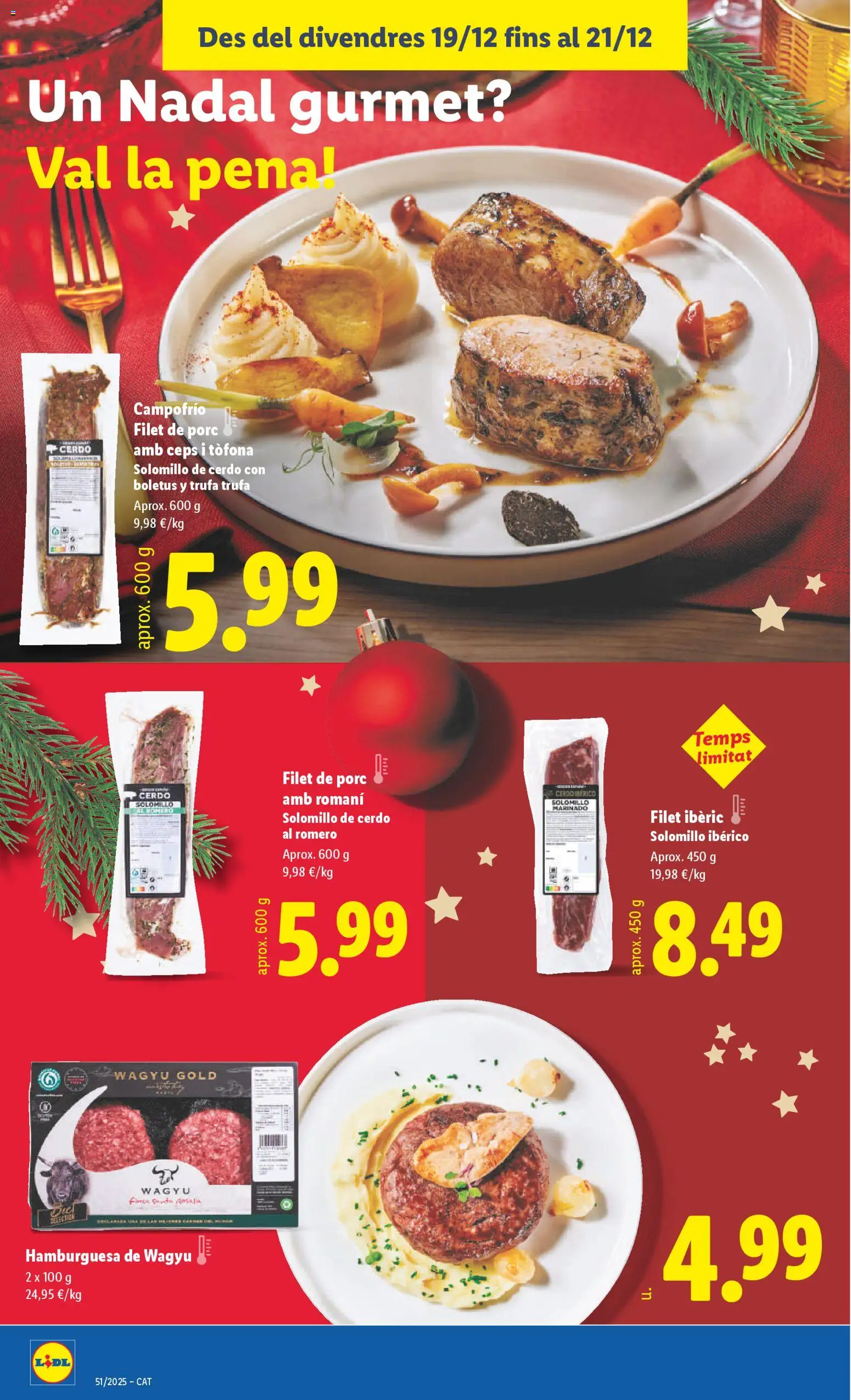 Lidl folleto │ válido desde el 15.12.2025 | Página: 36 | Productos: Solomillo de cerdo, Cerdo, Σοκολατούχο γάλα