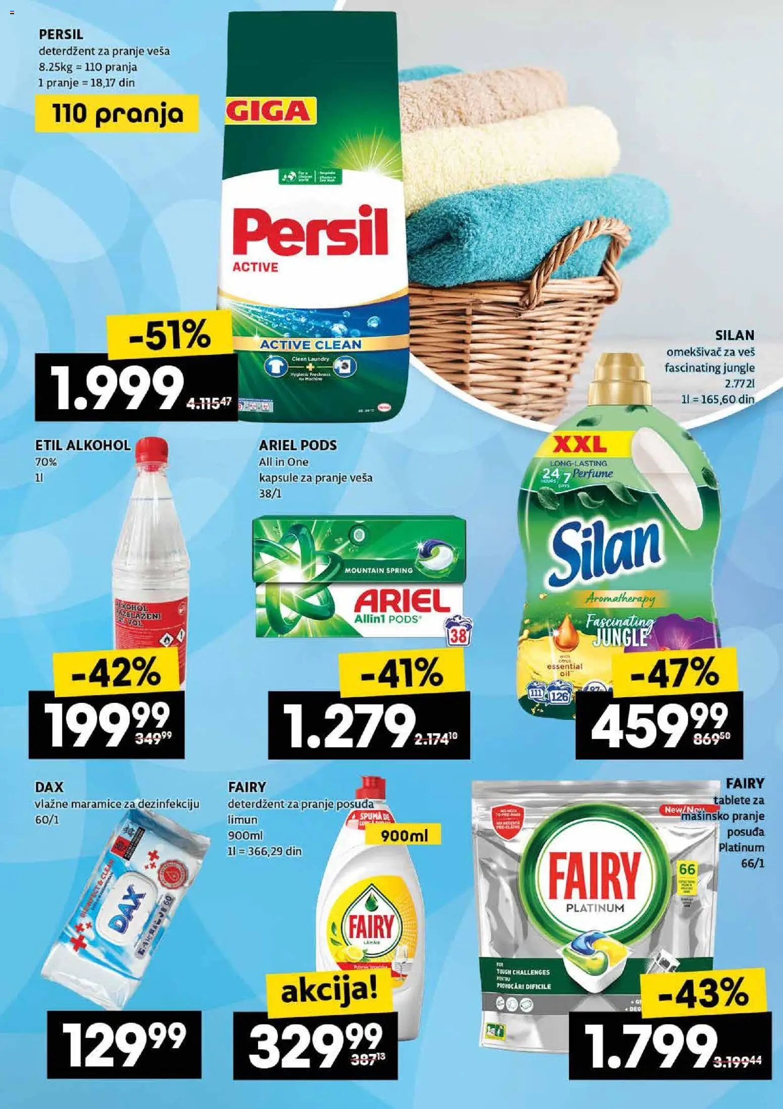 Roda katalog - važi od 20.11.2025 | Strana: 27 | Proizvode: Ariel, Alkohol, Silan, Omekšivač za veš