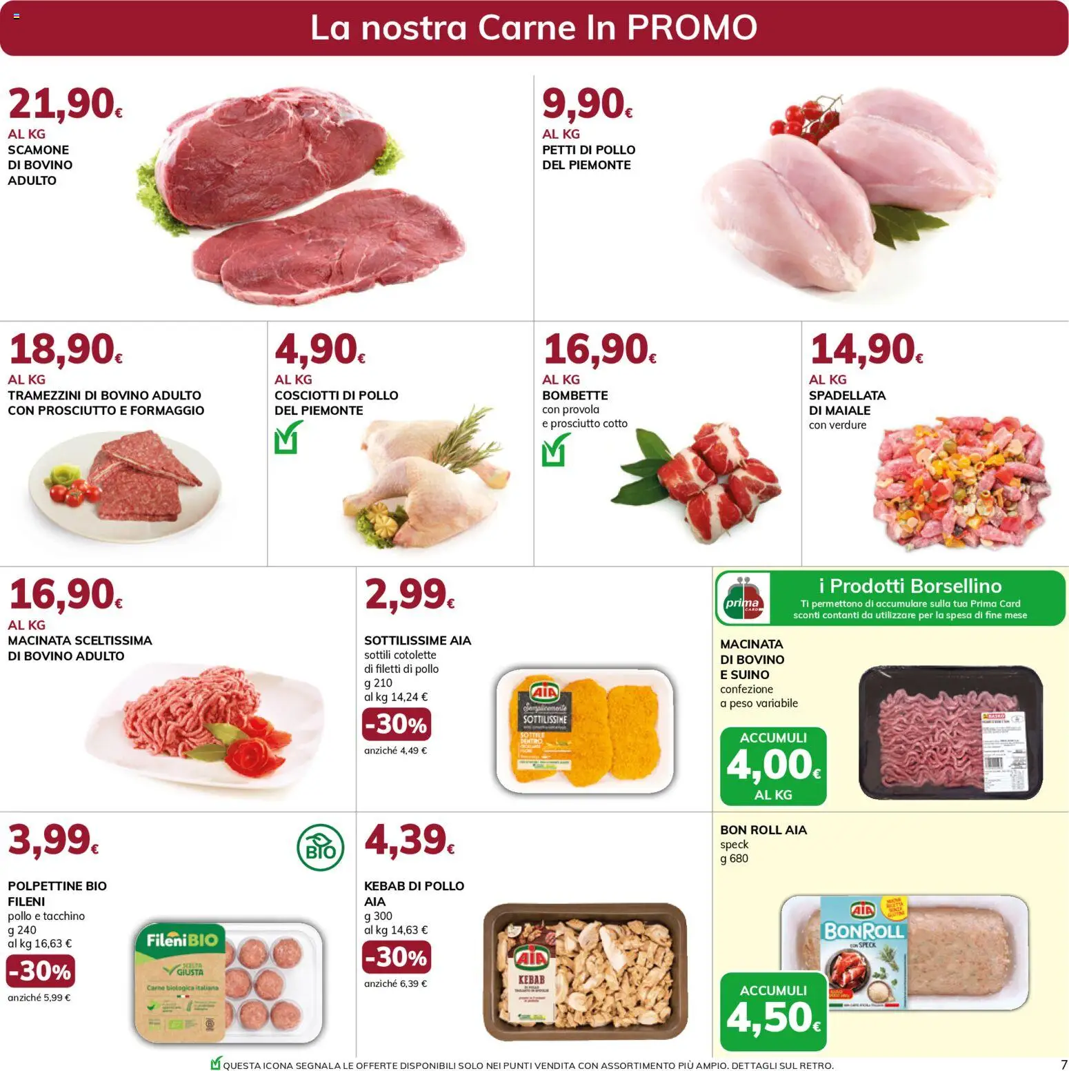 Volantino Basko del 07.04.2026 | Pagina: 7 | Prodotti: Speck, Prosciutto Cotto, Verdure, Suino