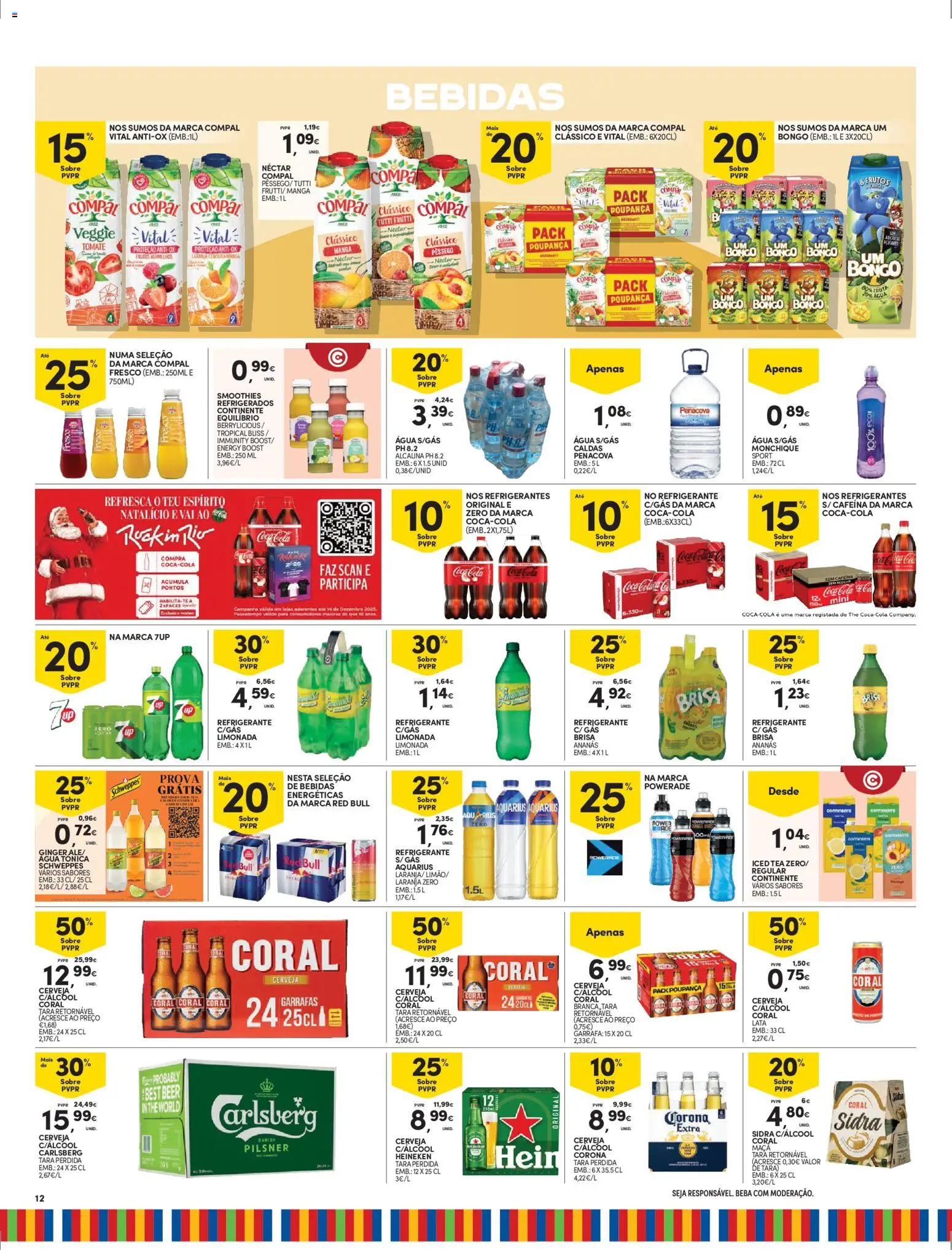 Continente - Madeira │ válido de 25.11.2025 | Página: 12 | Produtos: Refrigerante, Tomate, Cenoura, Soda