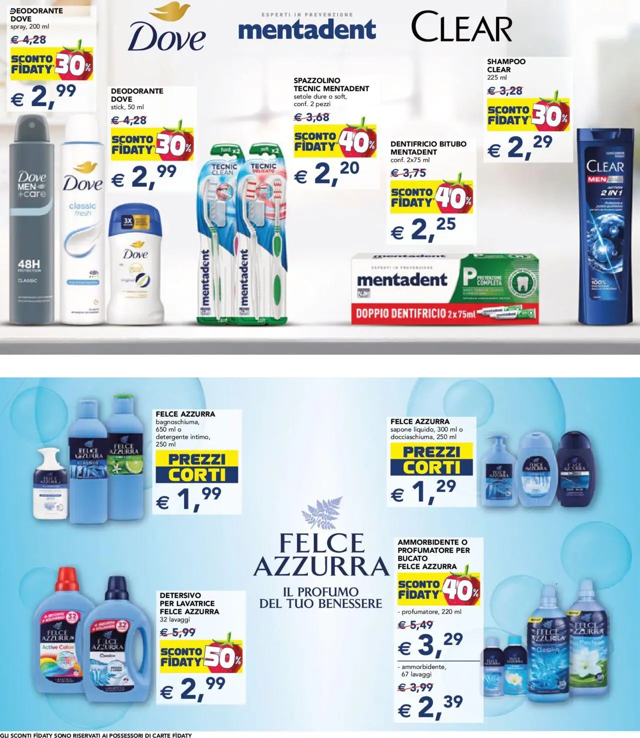 Volantino Esselunga S del 28.08.2025 | Pagina: 27 | Prodotti: Dentifricio, Detergente, Lavatrice, Profumo