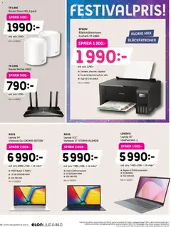 Elon - erbjudanden ljud & bild - Förhandsvisning av reklamblad från butik Elon aktuell från 26.01.2026 | Sida: 10 | Produkter: Router