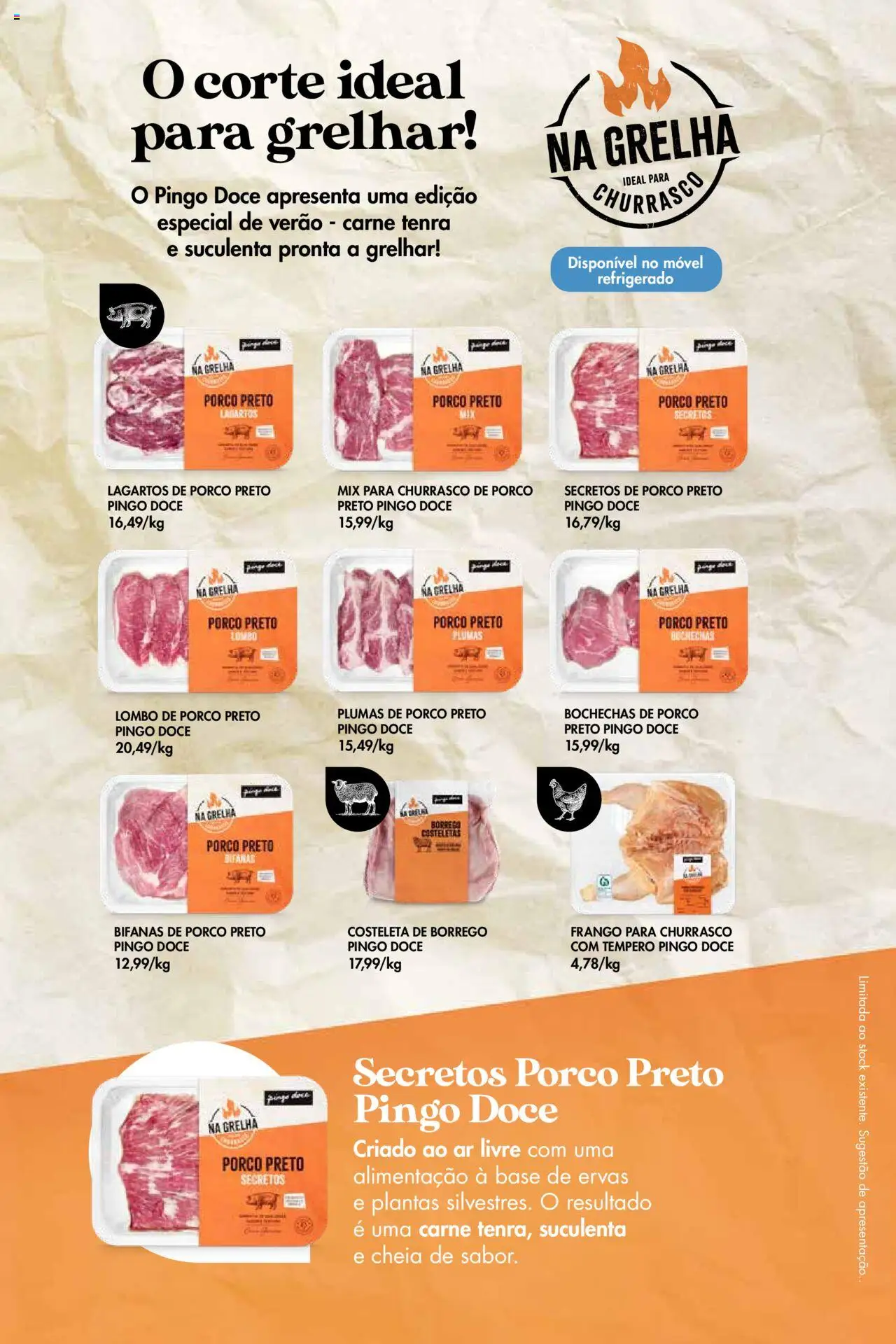 Pingo Doce Poupe este Fim de Semana │ válido de 08.08.2025 | Página: 5 | Produtos: Frango, Lagartos de porco preto, Base, Carne