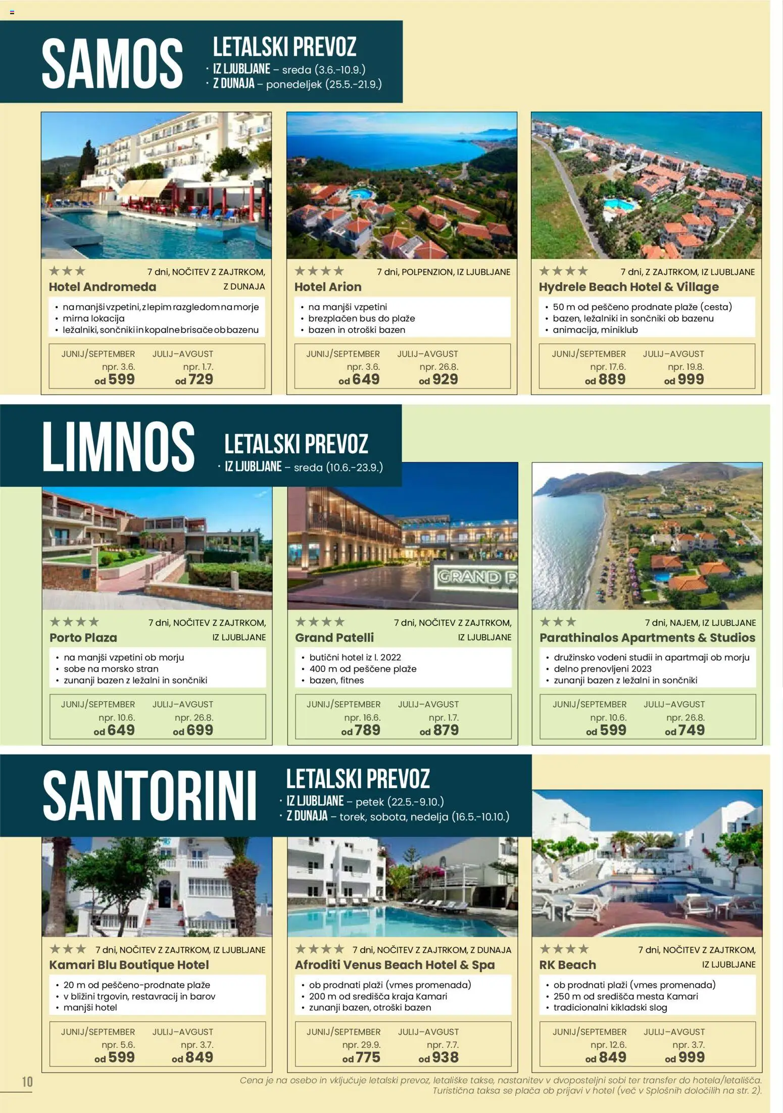 Novi Sonček katalog ponudbe – veljaven od 08.01.2026 | Stran: 10 | Izdelki: Bazen