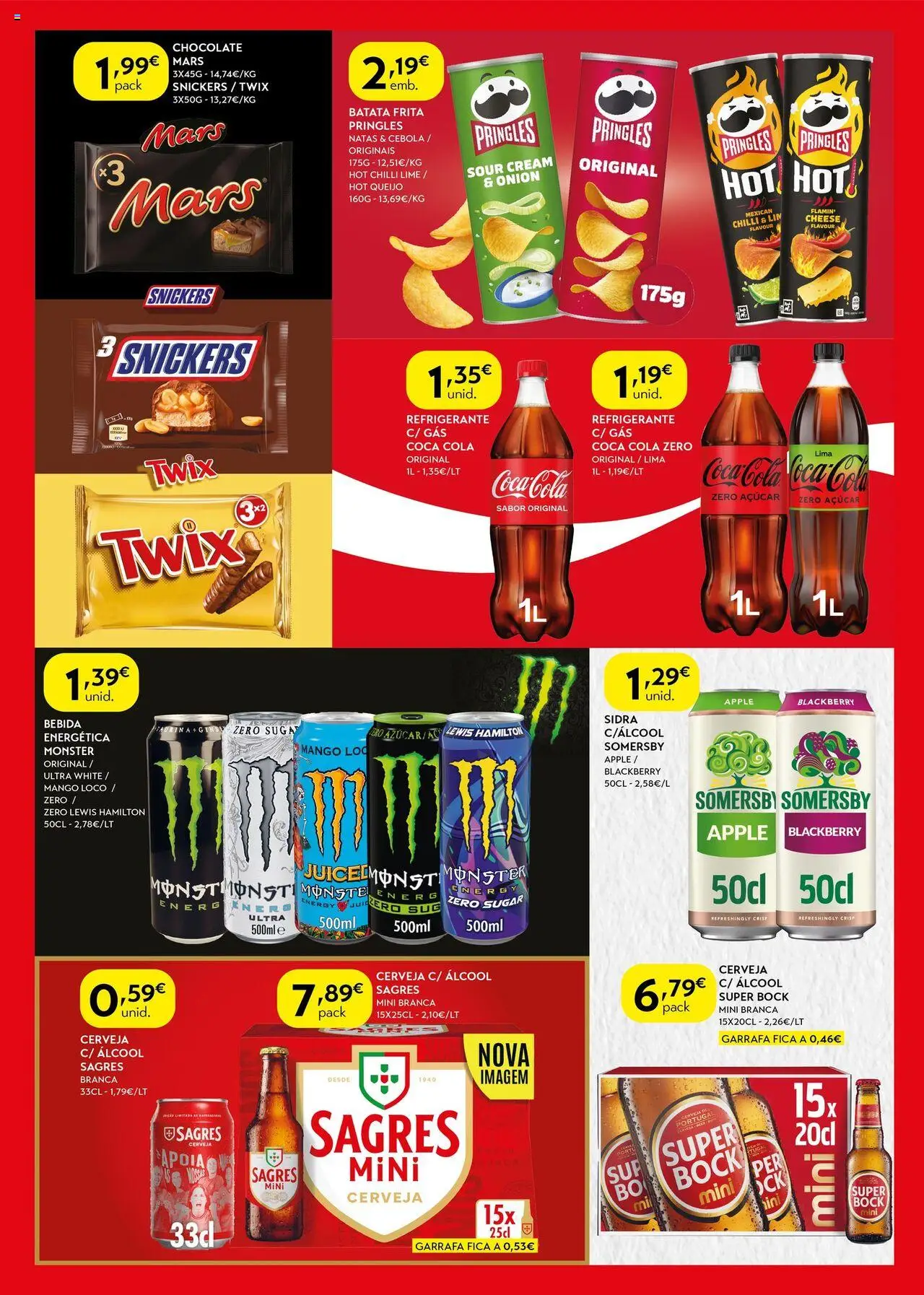 Spar folheto │ válido de 16.09.2025 | Página: 3 | Produtos: Batata, Super bock, Somersby, Açúcar