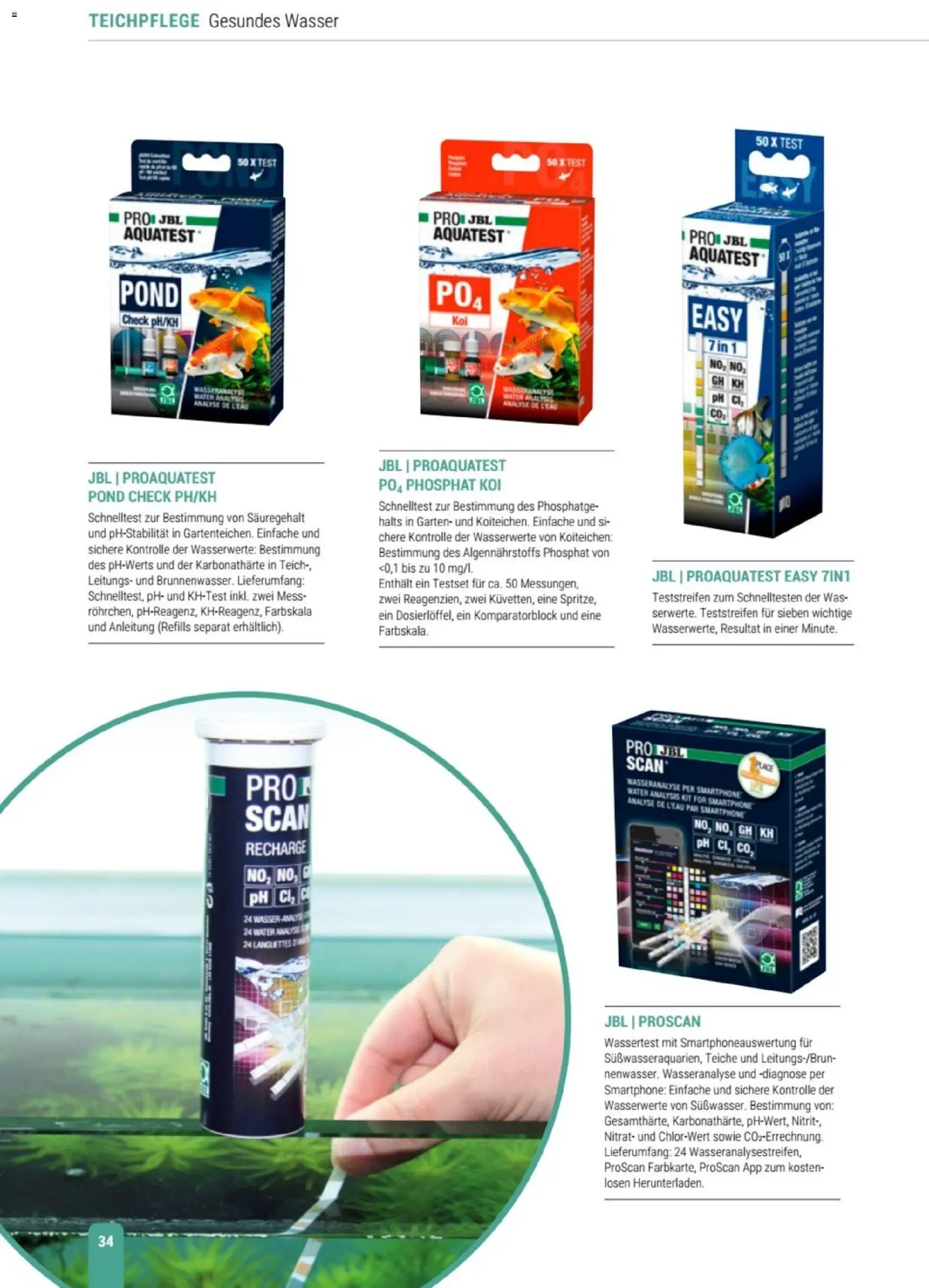 zookauf Themenkatalog Teich – gültig ab 23.03.2026 | Seite: 34 | Produkte: Wasser, Smartphone