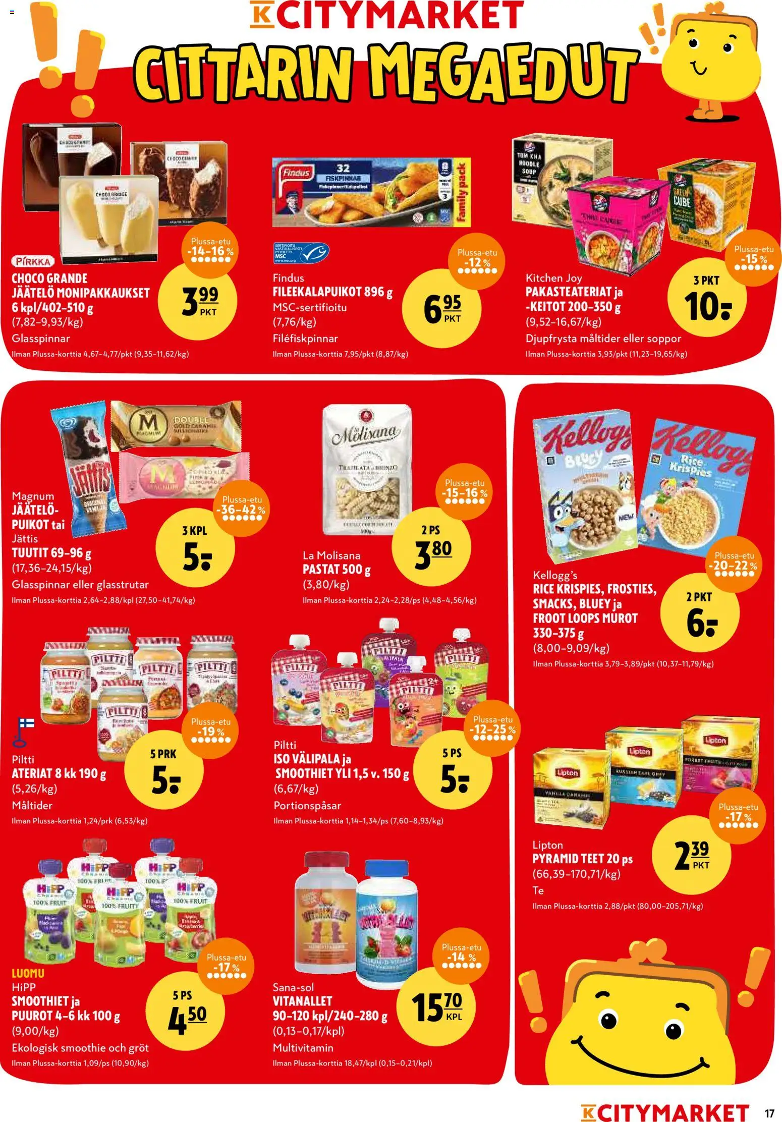 K-Citymarket tarjoukset – voimassa 22.01.2026 alkaen | Sivu: 17