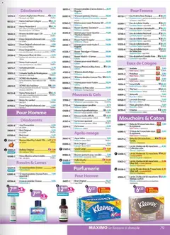 Maximo - Prévisualisation de Maximo catalogue epicerie valide à partir de 27.03.2026 | Page: 79