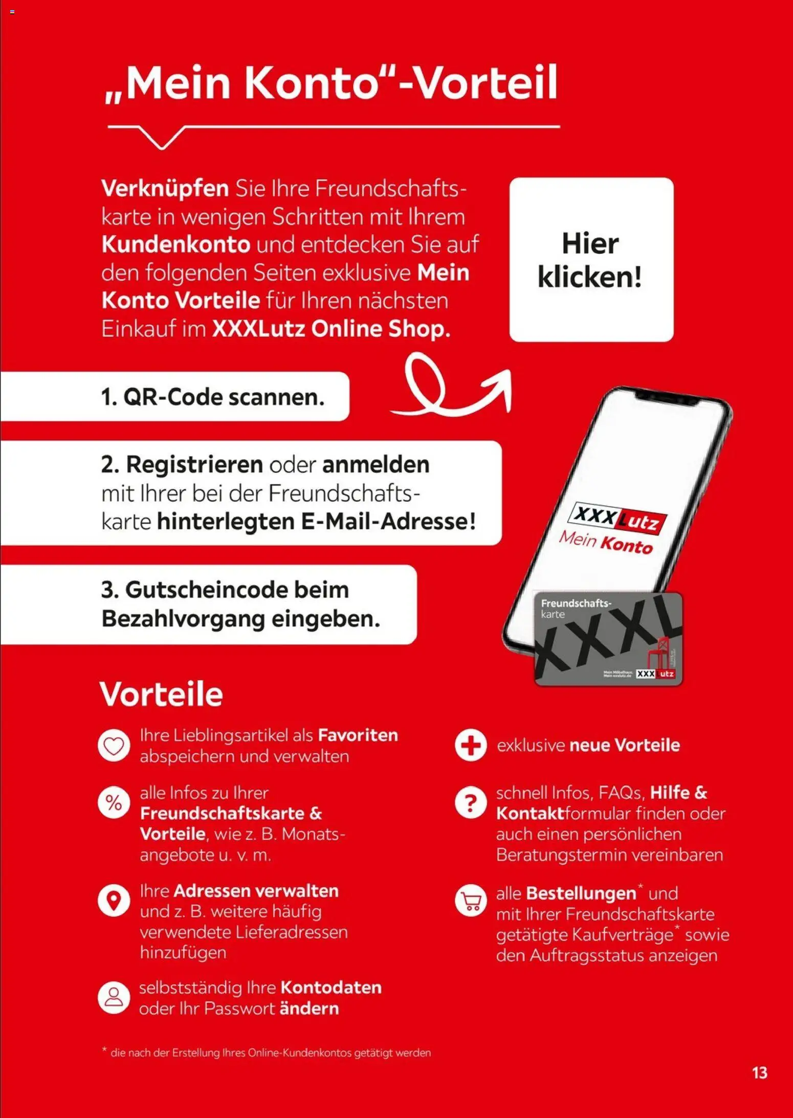 XXXL Lutz  Freundschaftskartenjournal – gültig ab 01.02.2026 | Seite: 13