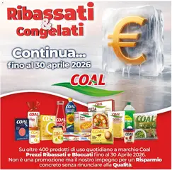 Anteprima del volantino Coal Ribassati & Congelati continua catalogo valido a partire dal 03.02.2026