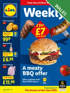 Preview of Lidl - Lidl Weekly Wales valid from 21.08.2025