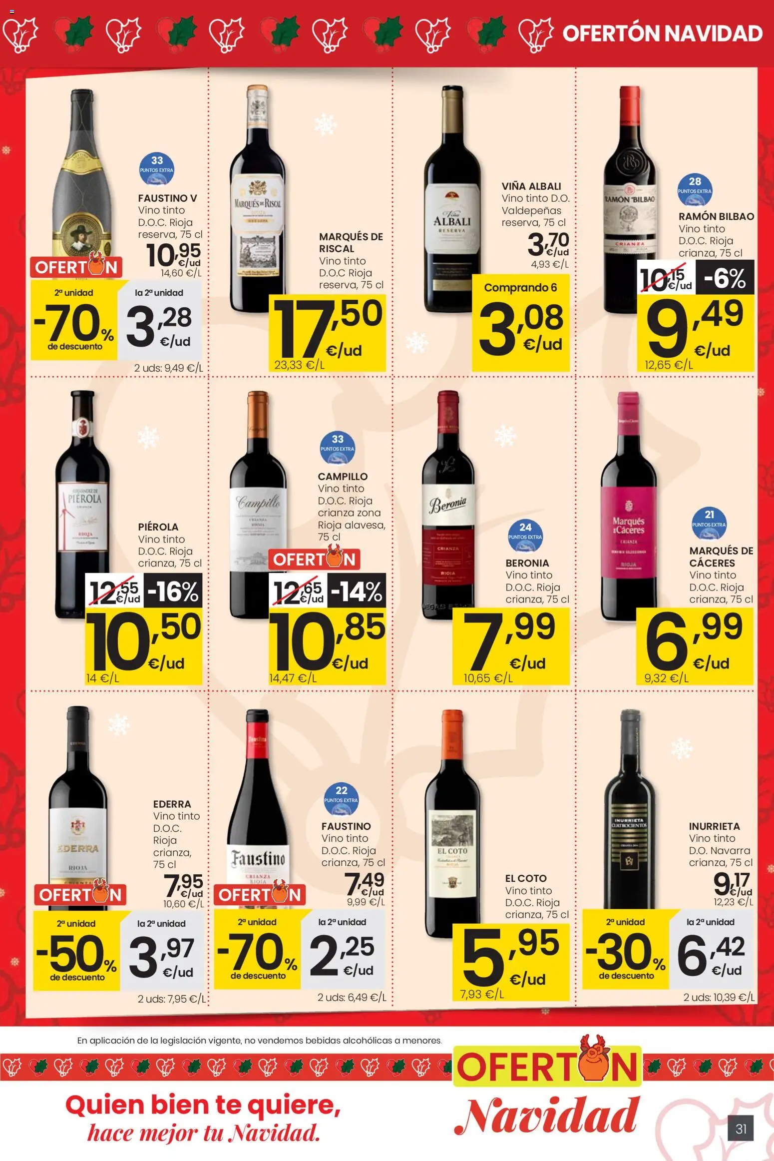 Eroski - Center │ válido desde el 18.12.2025 | Página: 31 | Productos: Vino, Té