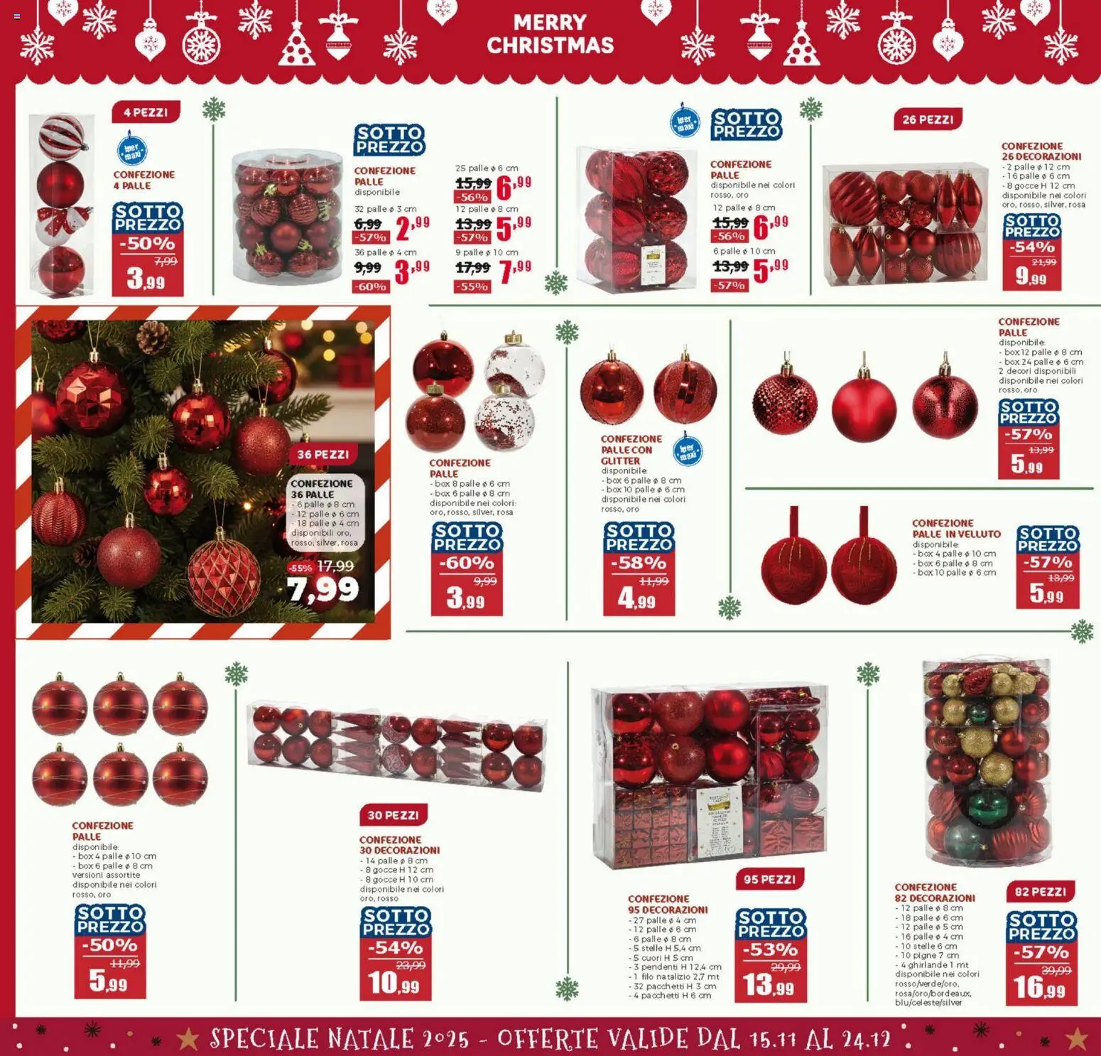 Volantino Happy Casa del 15.11.2025 | Pagina: 10 | Prodotti: Decorazioni