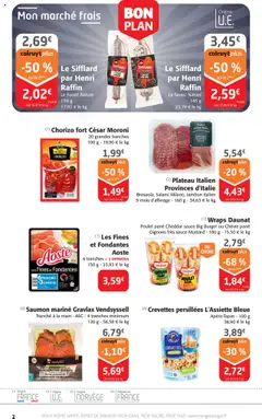  | Page: 2 | Produits: Chorizo, Jambon, Oignons, Cheddar