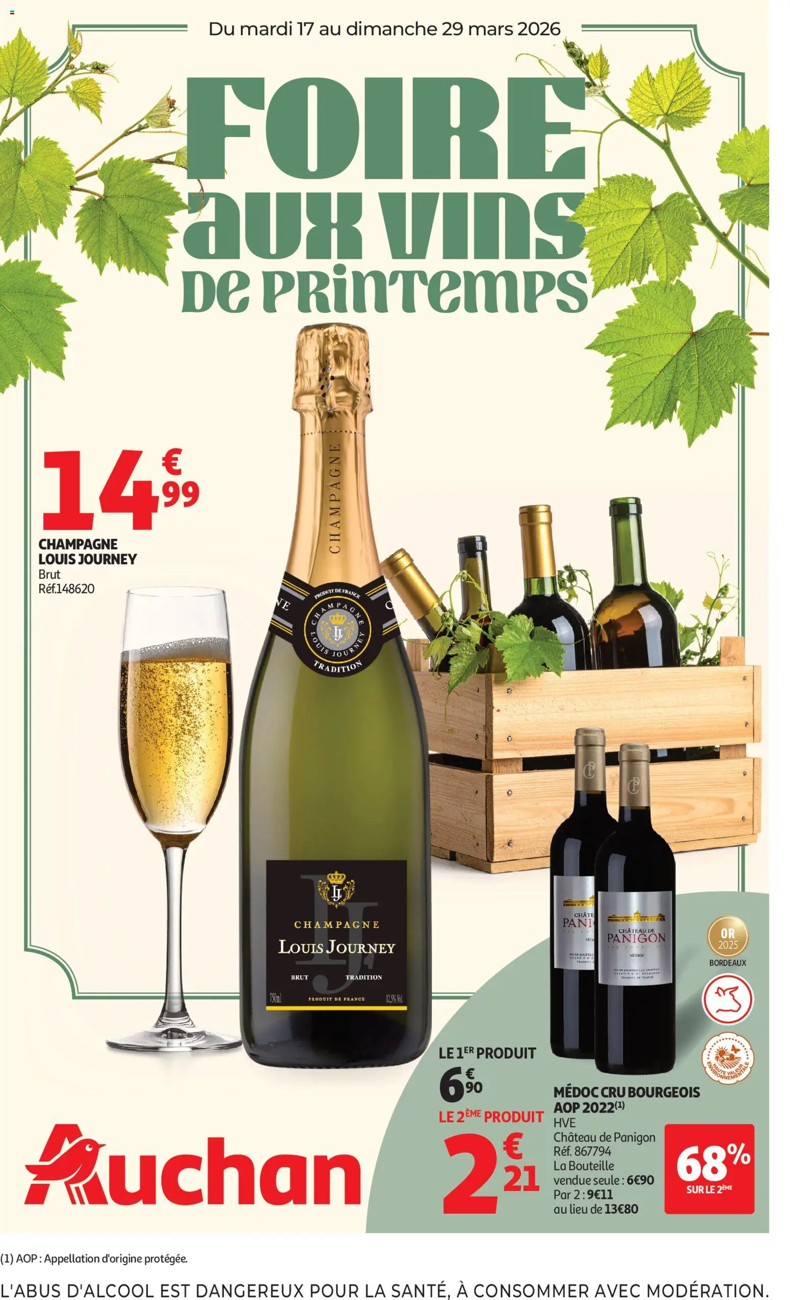 {H1} | Page: 1 | Produits: Champagne brut, Champagne