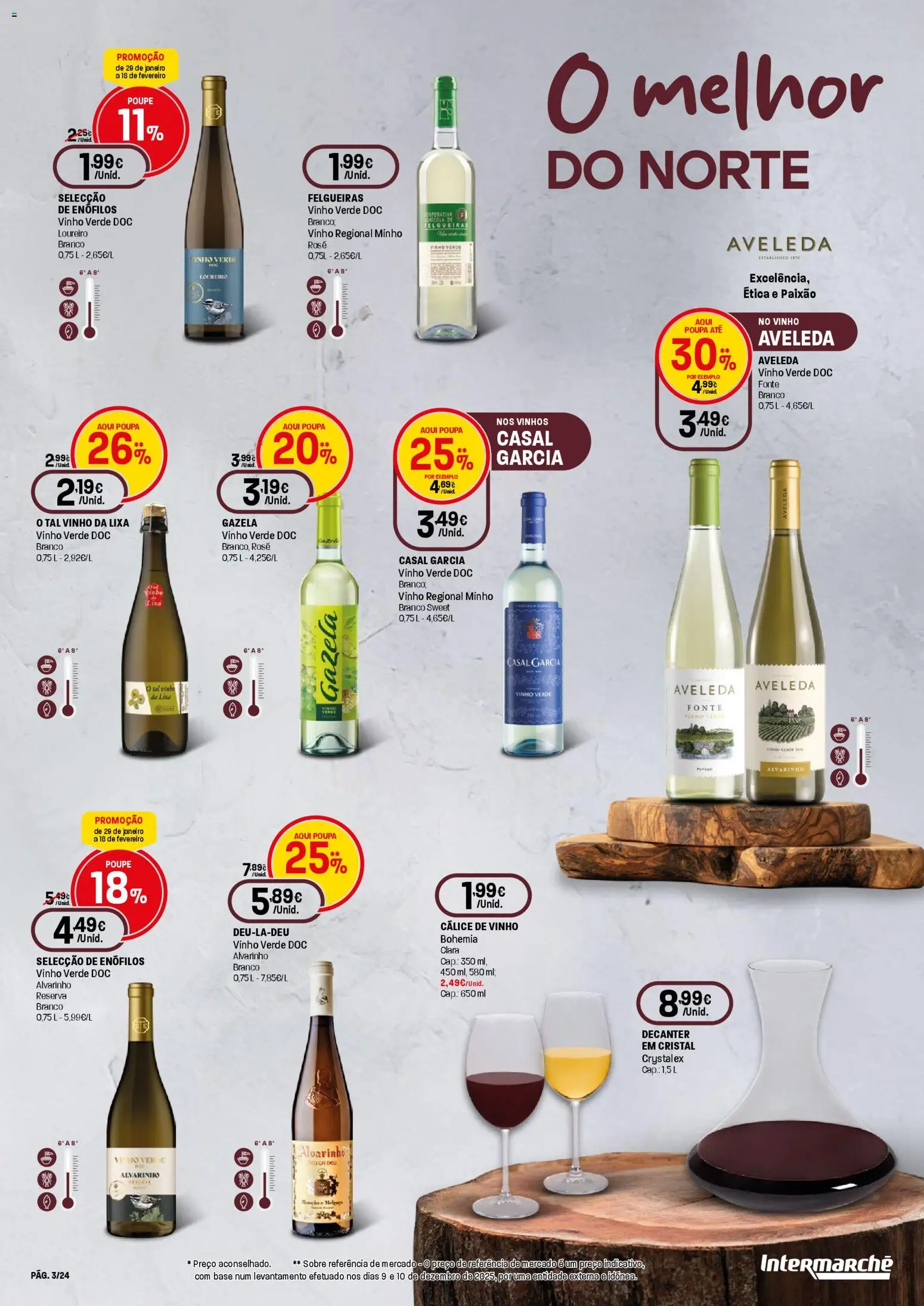 Intermarché - Queijos, Vinhos e Enchidos Contact │ válido de 29.01.2026 | Página: 3 | Produtos: Lixa, Base, Vinho