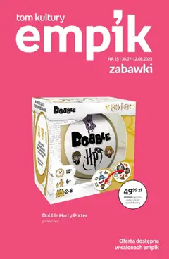 Pogląd oferty "Empik promocje - Tom kultury Zabawki" - ważna od 30.07.2025