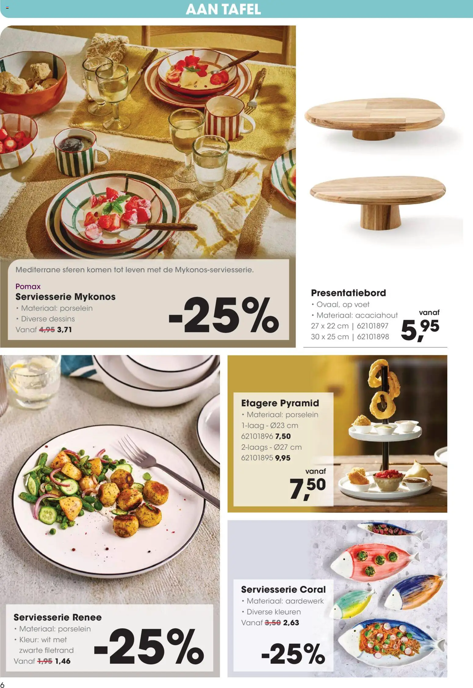 {H1} | Pagina: 6 | Producten: Tafel