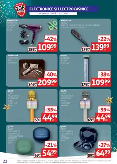 Ofertele Auchan valabile de la 17.12.2025 | Pagină: 22 | Produse: Enginar, Microfon, Ondulator, Babak