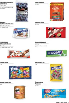 TopCC aktionen Imbiss & Take Away ab 31.03.2026 gültig | Seite: 21 | Produkte: Erdnüsse, Celebrations, Mars