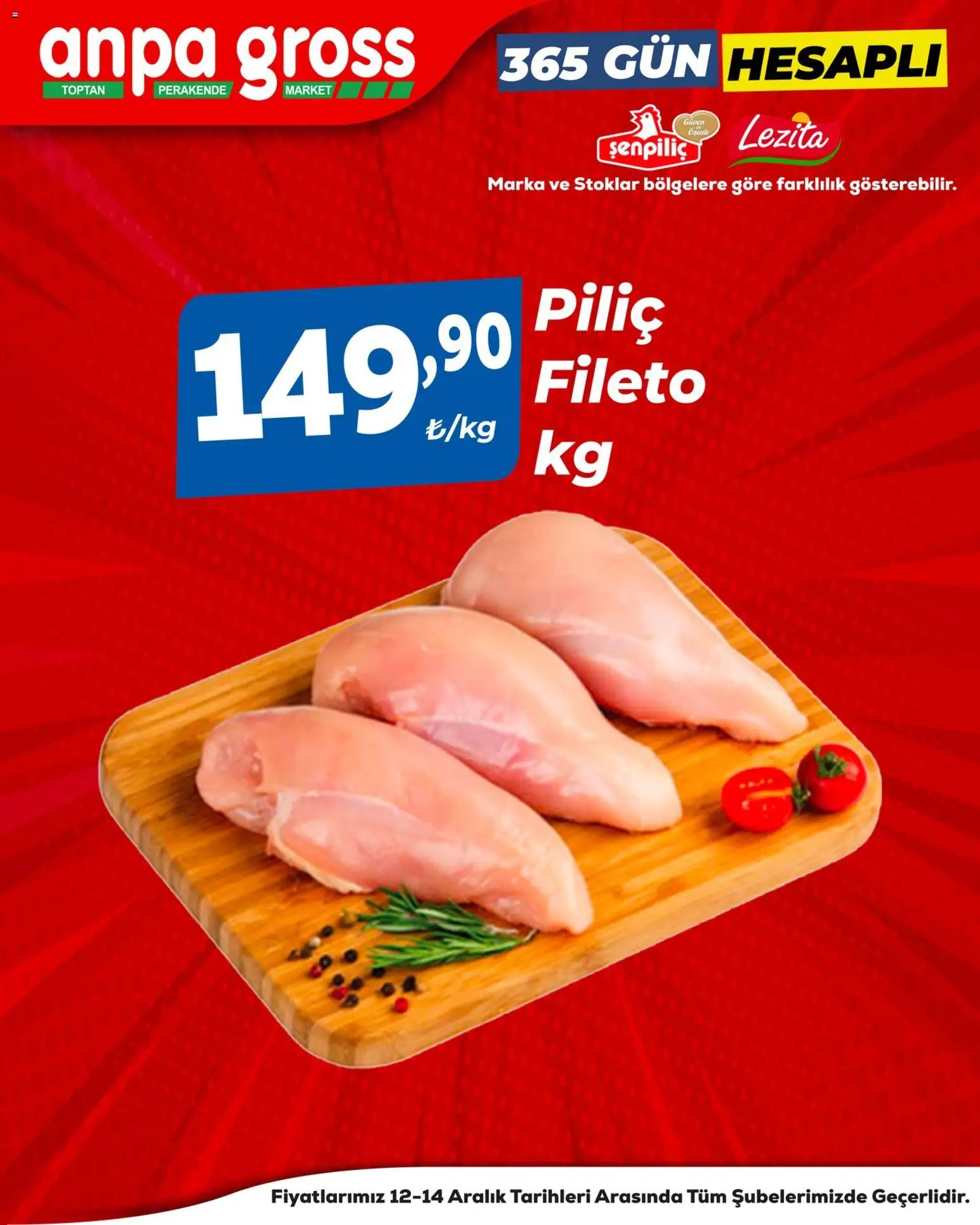 Anpa Gross Piliç Katalog - 12.12.2025 tarihinden itibaren geçerlidir | Sayfa: 4 | Ürünler: Piliç