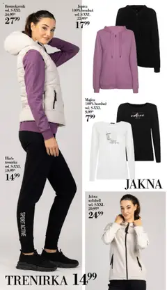 Novi Mana katalog ponudbe – veljaven od 17.09.2025 | Stran: 4 | Izdelki: Trenirka, Majica, Brezrokavnik, Jakna