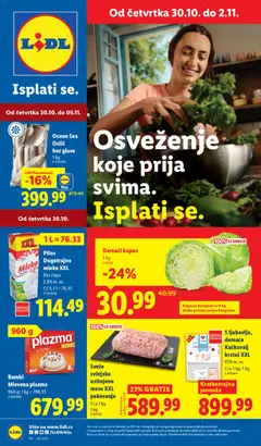 Lidl katalog - pregled Lidl kataloga - važi od 30.10.2025