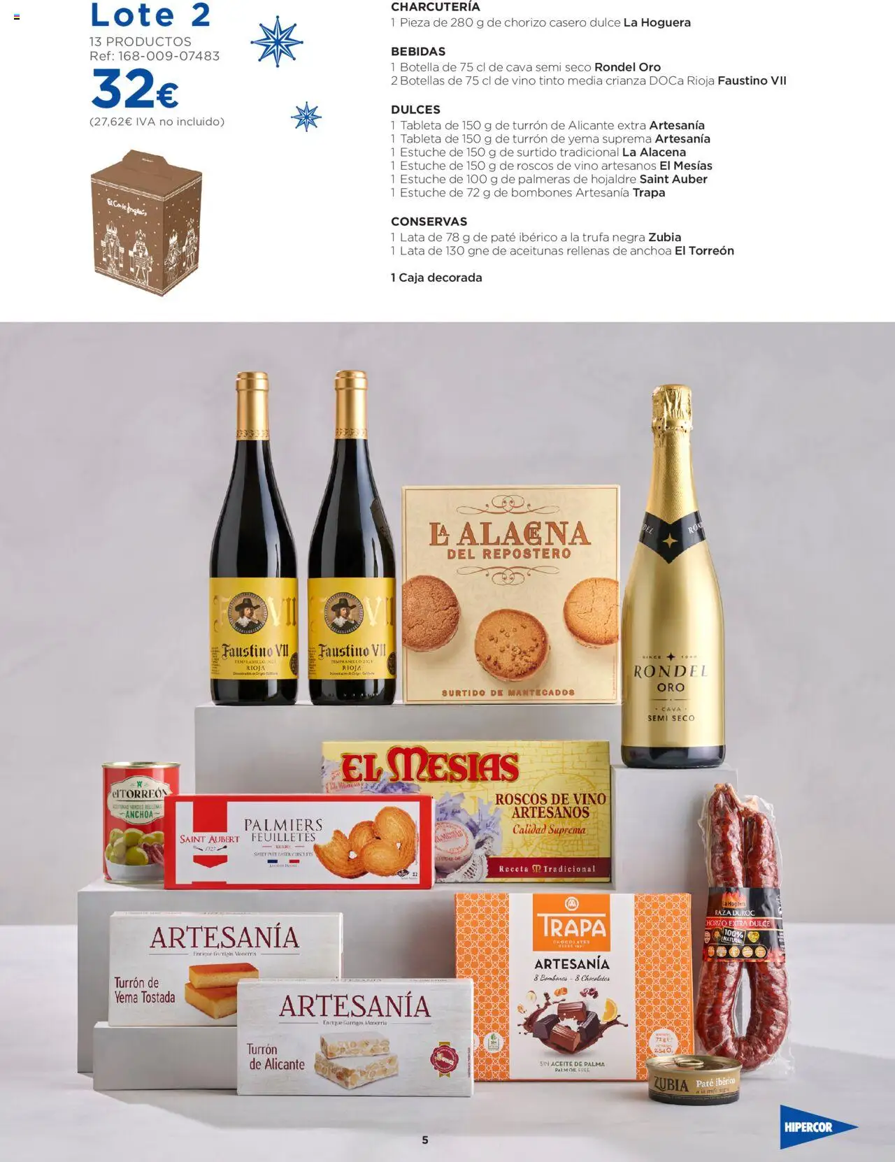 Hipercor catálogo │ válido desde el 06.10.2025 | Página: 5 | Productos: Aceite, Paté, Tableta, Caja