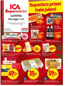 ICA Supermarket - Lomma - Förhandsvisning av reklamblad från butik ICA Supermarket aktuell från 15.12.2025
