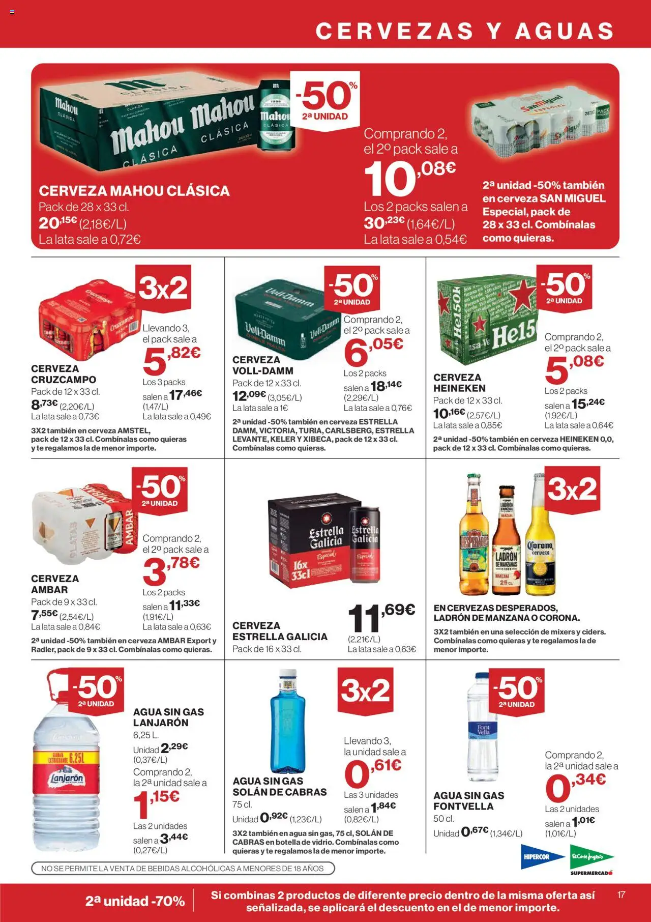 El Corte Inglés ofertas │ válido desde el 14.08.2025 | Página: 19 | Productos: Manzanas, Manzana, Té, Σπανάκι