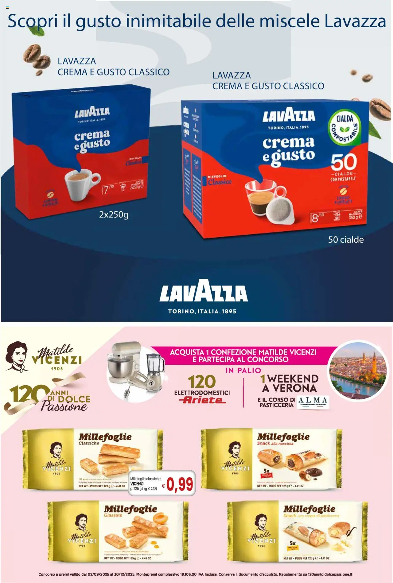 Volantino Galassia del 16.10.2025 | Pagina: 8 | Prodotti: Crema, Caffè, Lavazza, Macinato