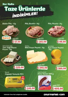 25.12.2025 tarihinden itibaren geçerli olan Onur Market kataloğu önizlemesi | Sayfa: 4