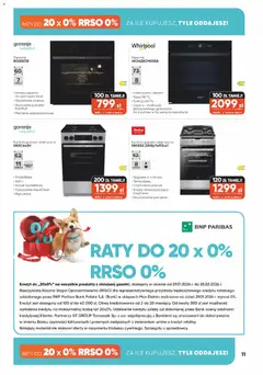 Pogląd oferty "Max elektro Gazetka" - ważna od 29.01.2026 | Strona: 11 | Produkty: Piekarnik, Pizza