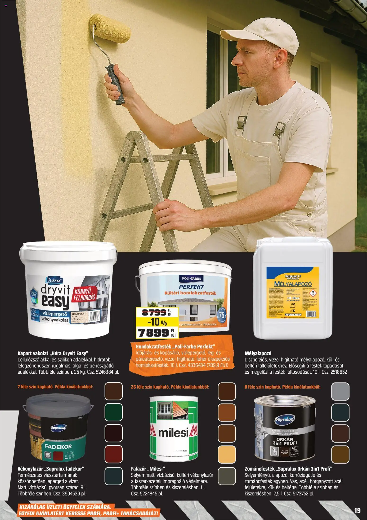 OBI akciós ujság - amely érvényes a következő dátumtól: 17.03.2026 | Oldal: 19 | Termékek: Festék