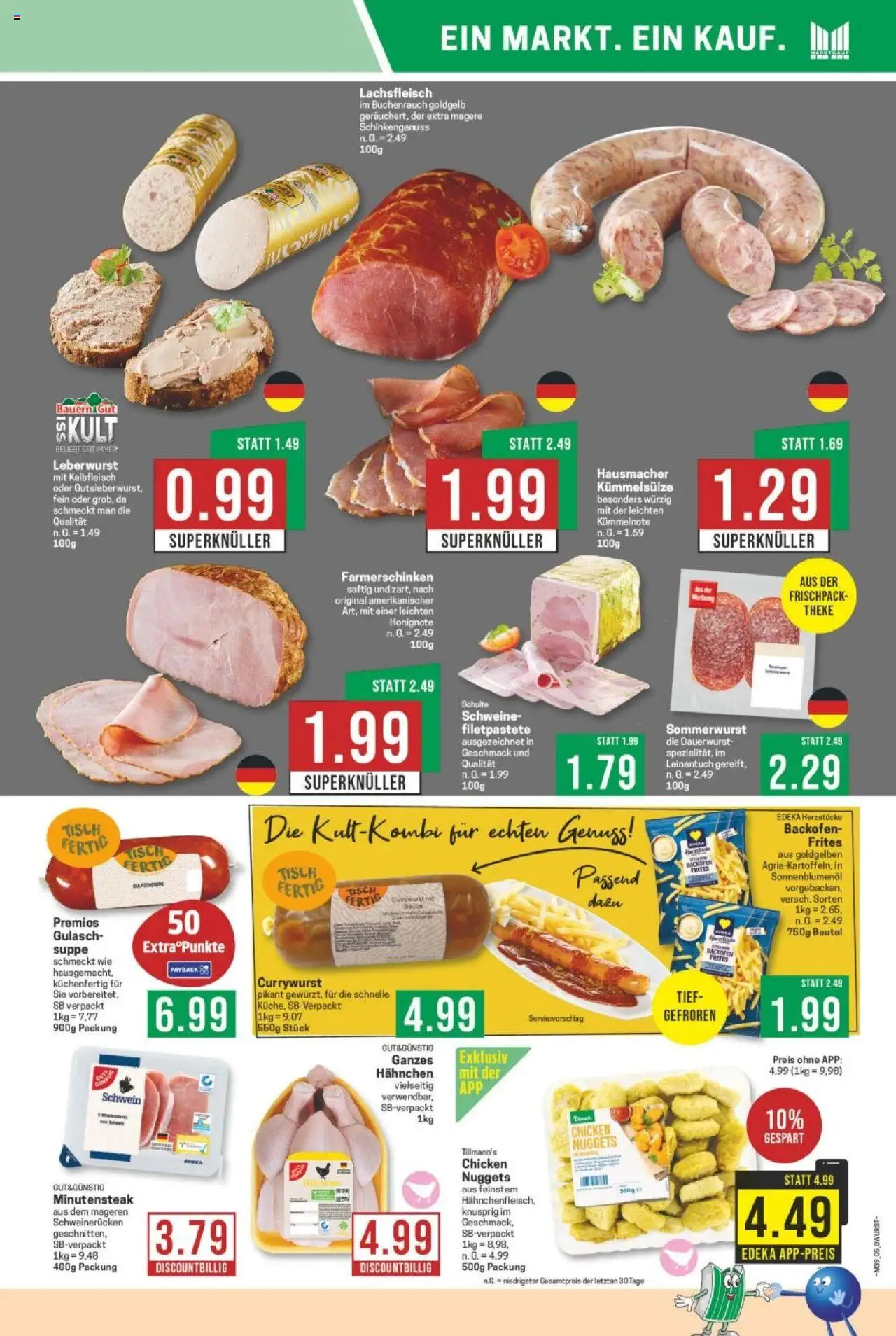Marktkauf Prospekt 	 – gültig ab 22.09.2025 | Seite: 5 | Produkte: Hahnchen, Theke, Tisch, Sonnenblumenol