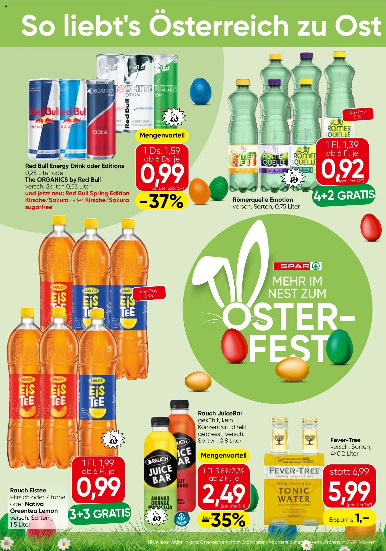 Spar Flugblatt - Wien gültig ab 31.03.2026 | Seite: 14 | Produkte: Zitrone, Pfirsich
