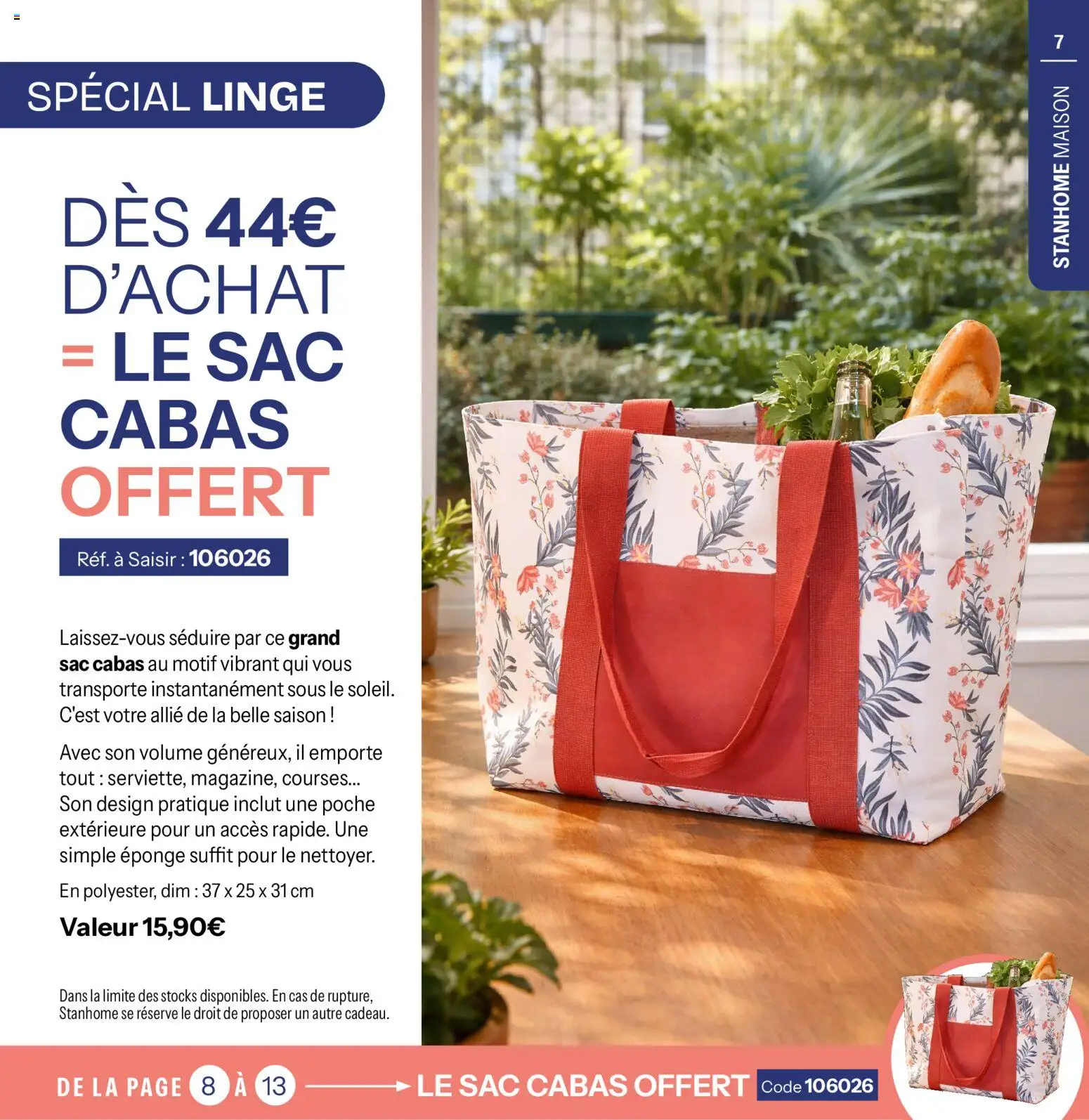 {H1} | Page: 7 | Produits: Sac, Eponge