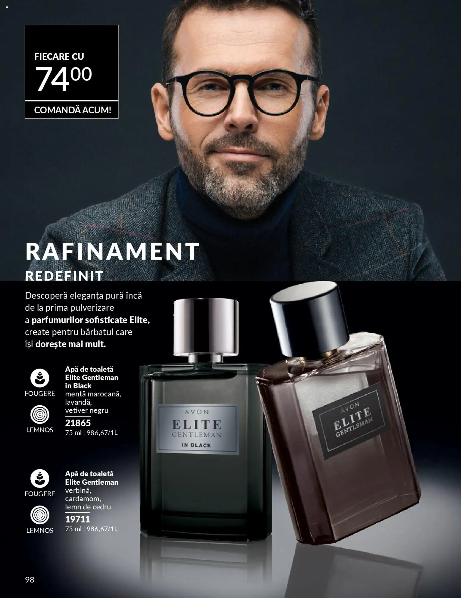 Noul catalog Avon – valabil de la 01.04.2026 | Pagină: 100 | Produse: Toaletă, Apă de toaletă, Apă