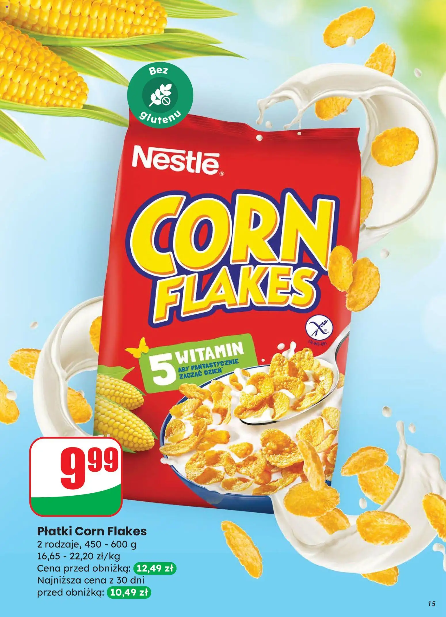 Dino Gazetka od 12.11.2025 | Strona: 15 | Produkty: Płatki, Corn Flakes
