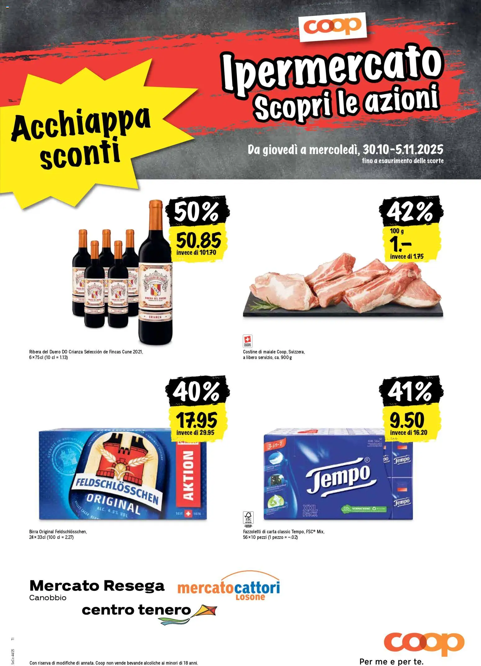 Coop - Una settimana di azioni – gültig ab 30.10.2025 | Seite: 21