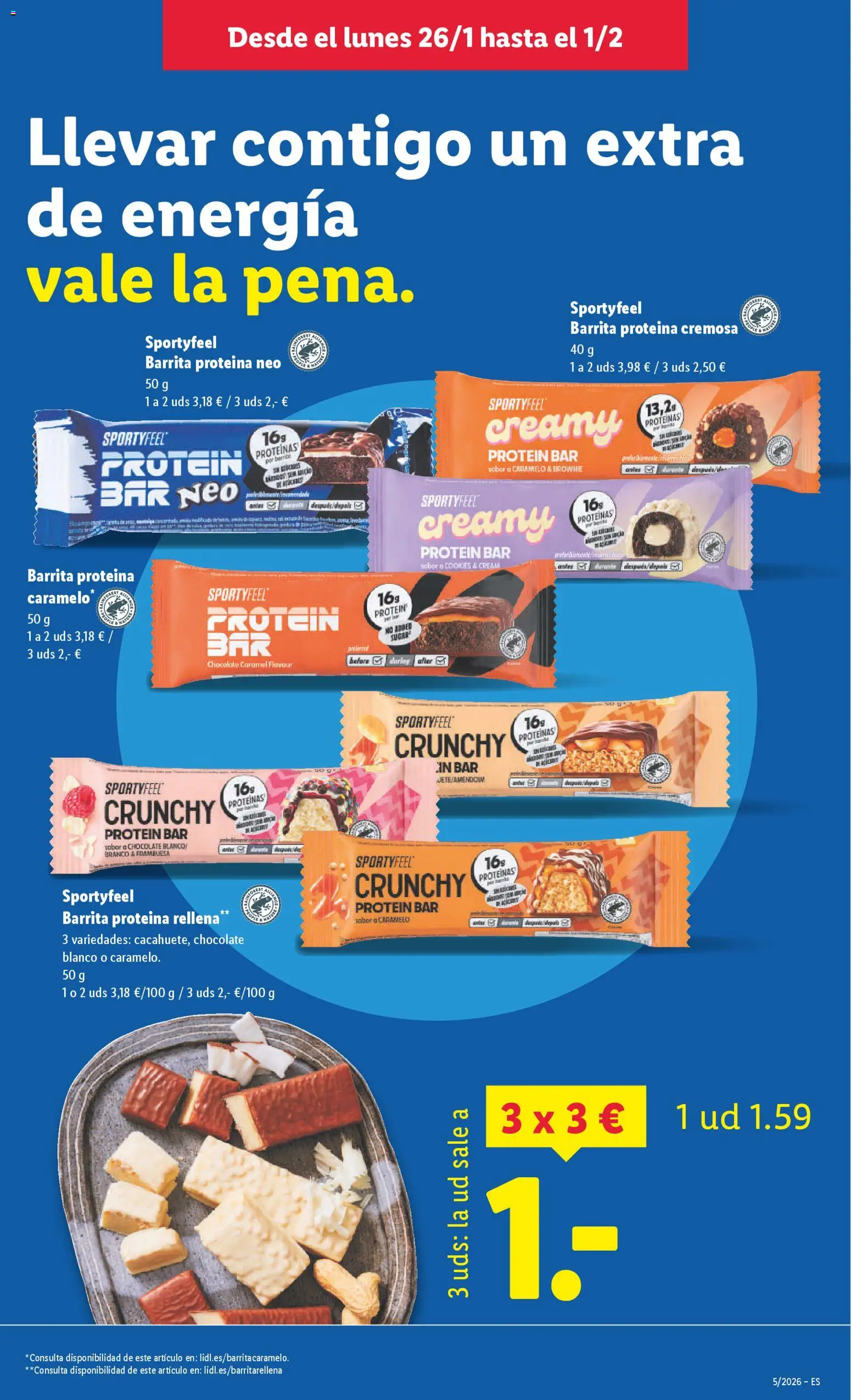 Lidl folleto │ válido desde el 26.01.2026 | Página: 23 | Productos: Chocolate