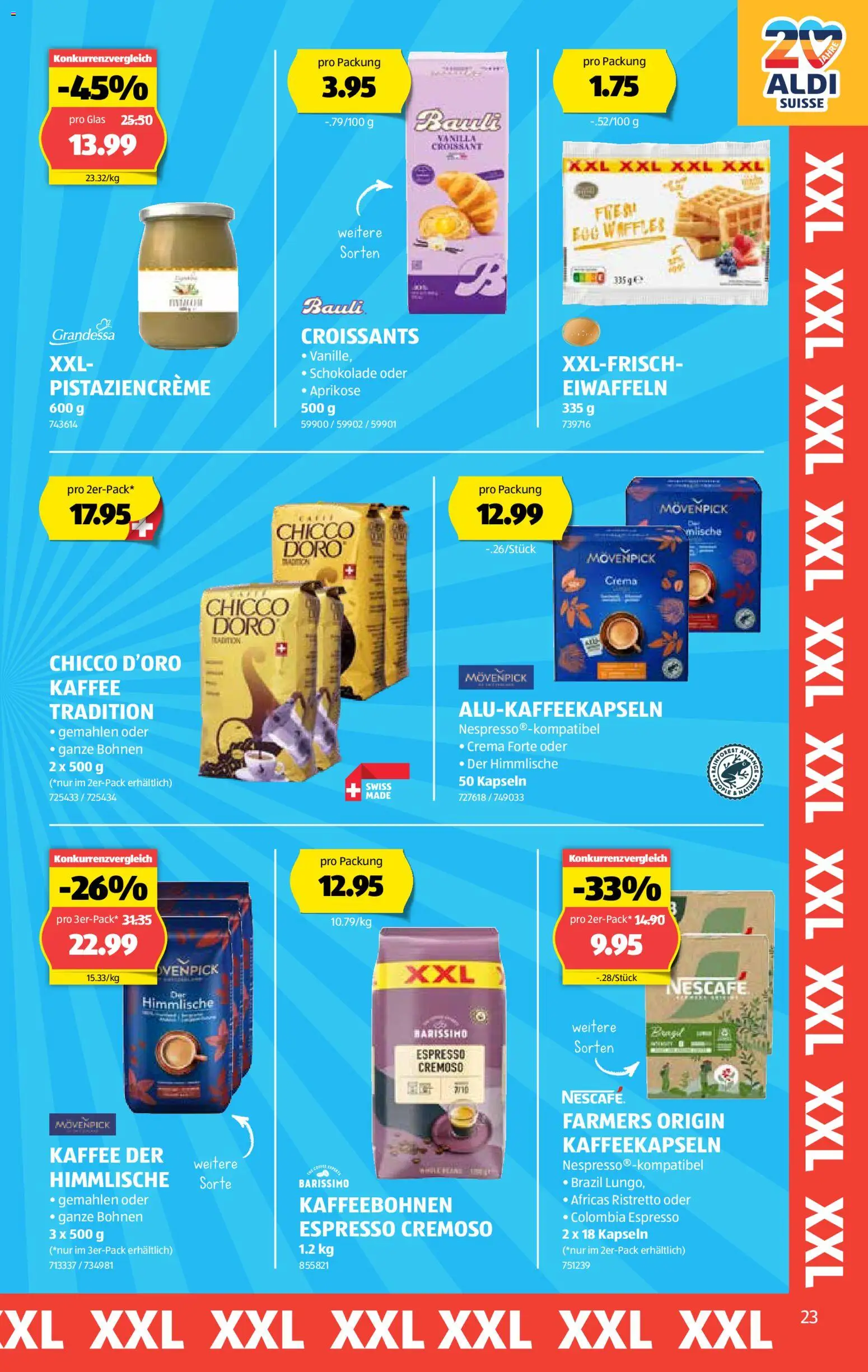 Aldi Aktionen – gültig ab 06.11.2025 | Seite: 24 | Produkte: Kaffee, Schokolade
