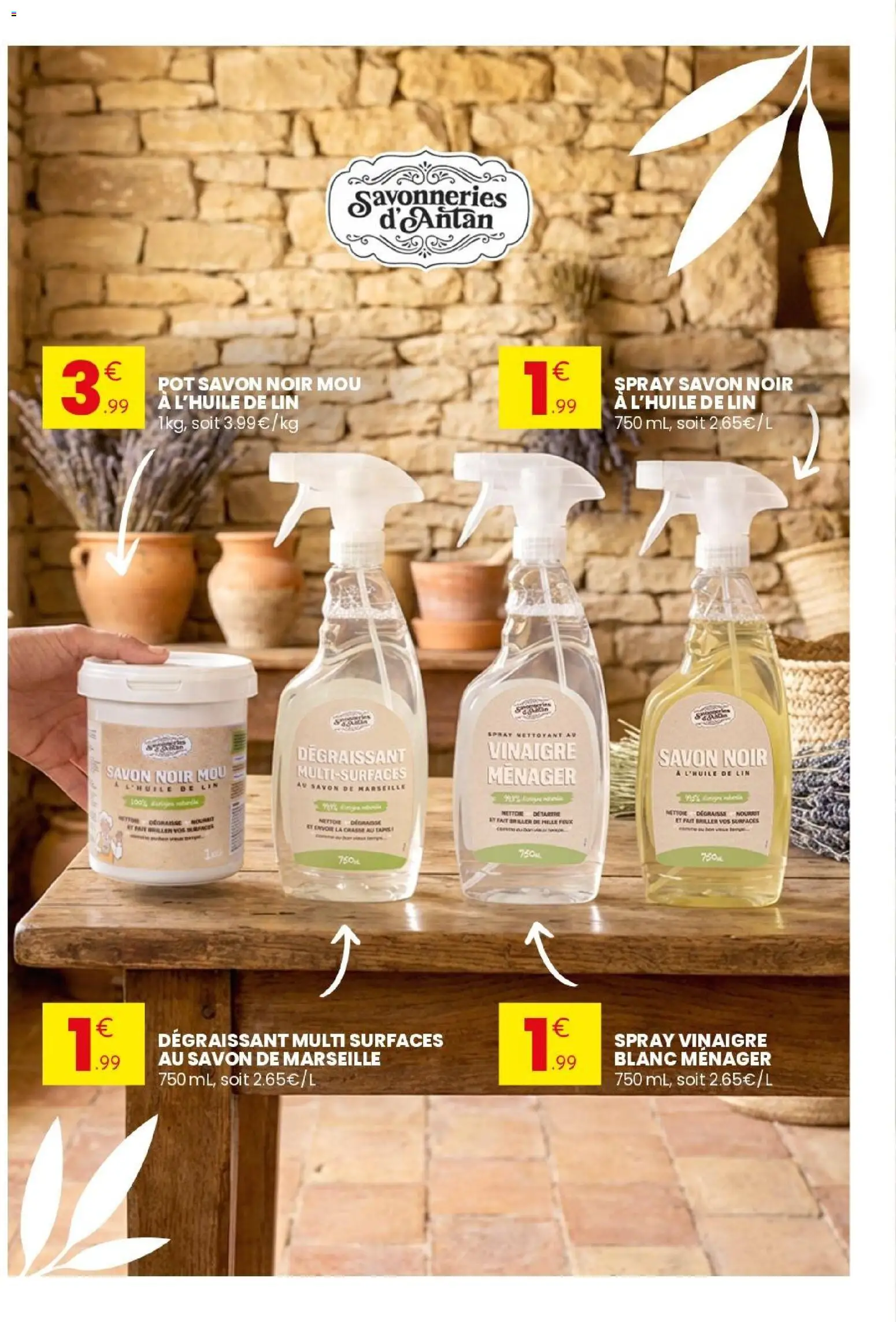{H1} | Page: 3 | Produits: Savon de marseille, Fève, Savon, Vinaigre