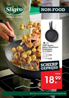 Sligro - Non-Food - Voorbeeld van een folder van Sligro, geldig van 28.08.2025